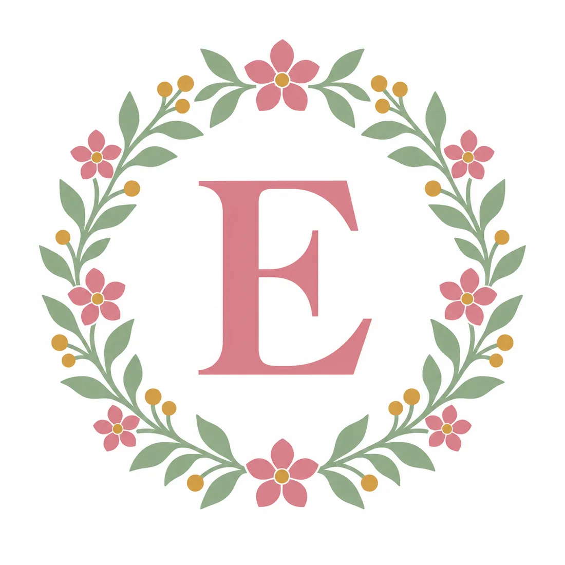 A fine-line monogram as exported